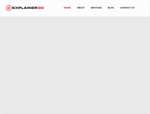 Tablet Screenshot of explainerdc.com.gh